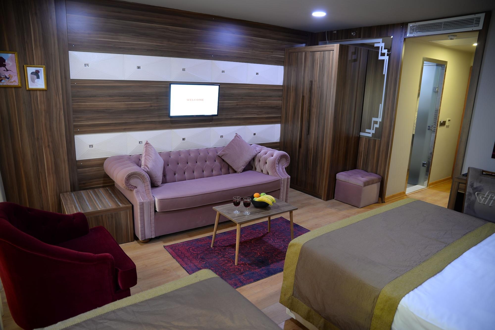 Ferman Apart Hotel Sisli Harbiye Exteriör bild